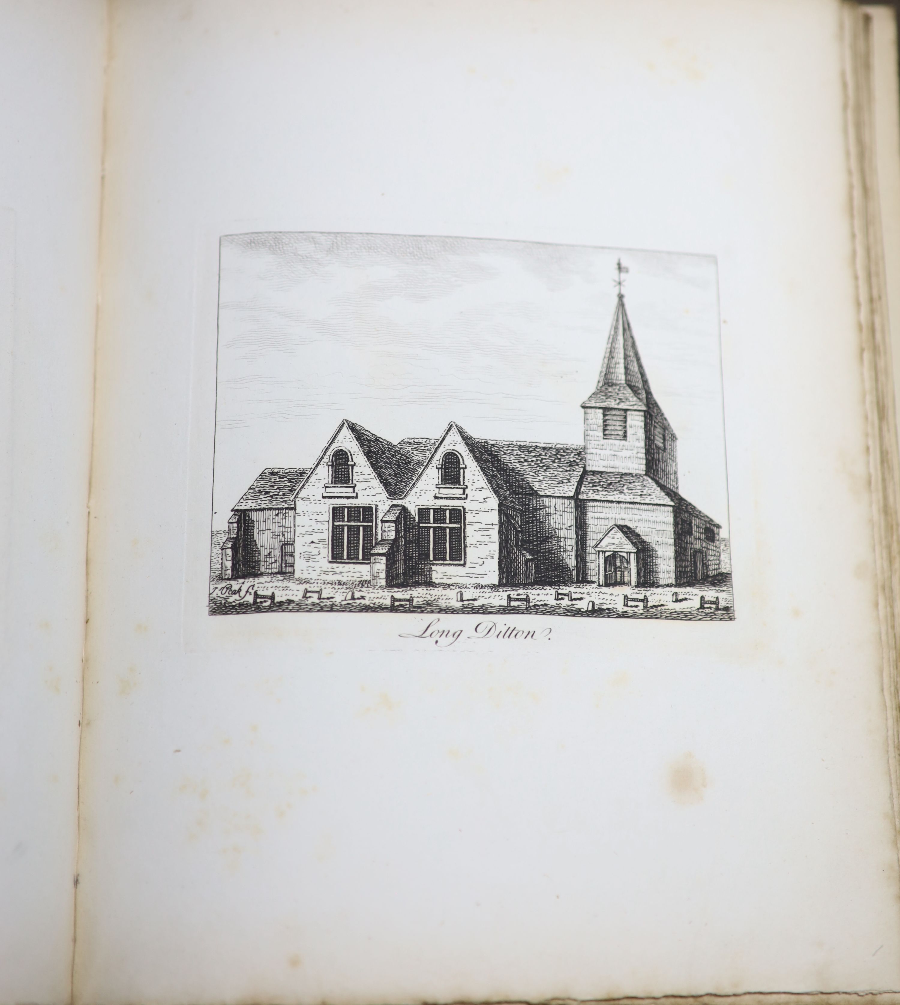 Evans, Edward, The Ecclesiastical Topography of the County of Surrey, Containing Forty-Five Views of Churches of that County, Drawn by